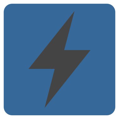 Electric Strike Düz Vektör Simgesi