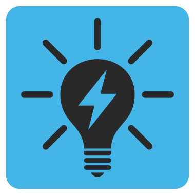 Elektrik Ampuldüz Vektör Simgesi