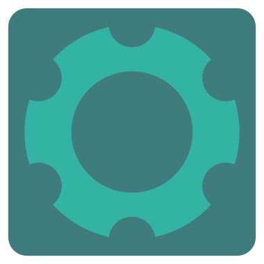 Vites düz vektör piktogram