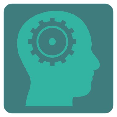 Akıl Düz Vektör Sembolü