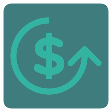 Ters ibraz düz vektör simgesi