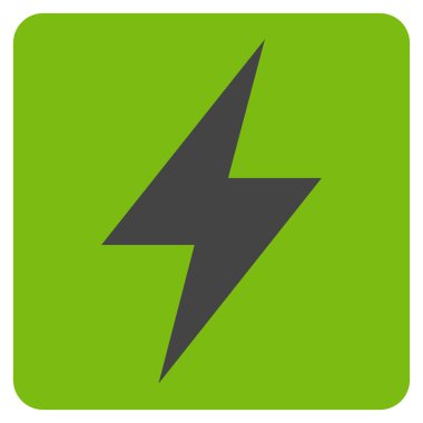 Electric Strike Düz Vektör Sembolü