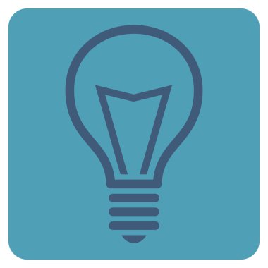 Lamba Ampul Düz Vektör Sembolü