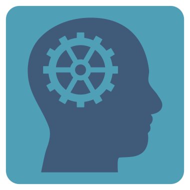 Akıl Düz Vektör Sembolü