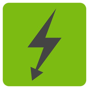 Electric Strike Düz Vektör Sembolü