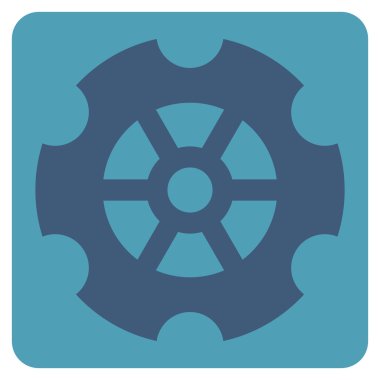 Vites düz vektör piktogram