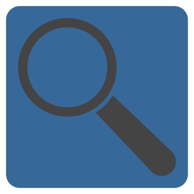 Arama aracı düz vektör piktogram