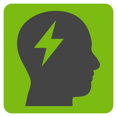 Beyin Fırtınası Düz Vektör Sembolü