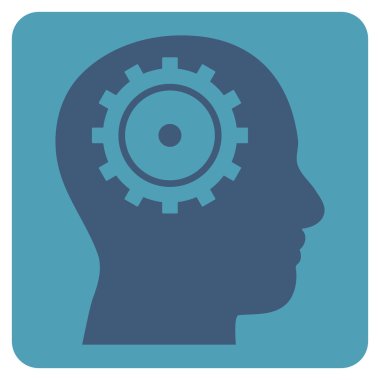 Akıl Düz Vektör Sembolü