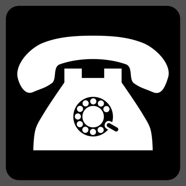 Symbole de vecteur plat de téléphone d'impulsion — Image vectorielle