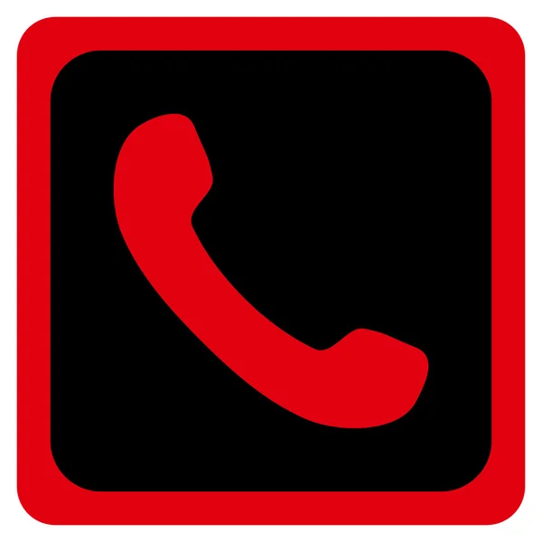 Telefon flache Vektor-Symbol — Stockvektor