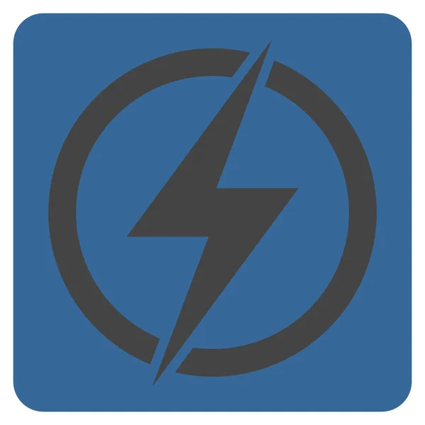 Elektriciteit platte Vector Pictogram — Stockvector