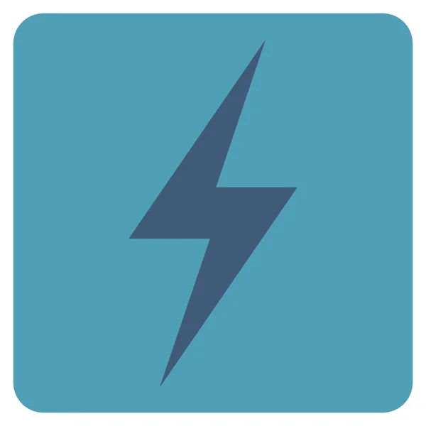 Electricity Flat Vector Symbol — Stock Vector