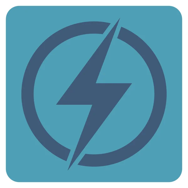 Electricity Flat Vector Pictogram — Stock Vector