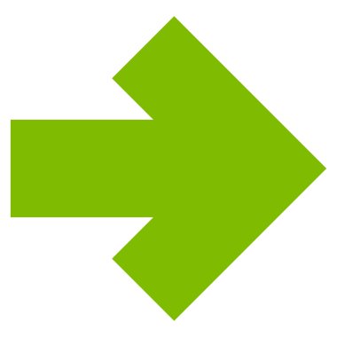 Düz vektör simgesi sağ ok