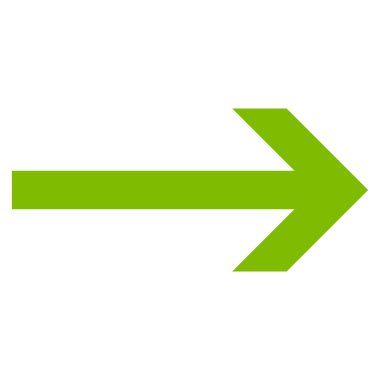 Düz vektör simgesi sağ ok