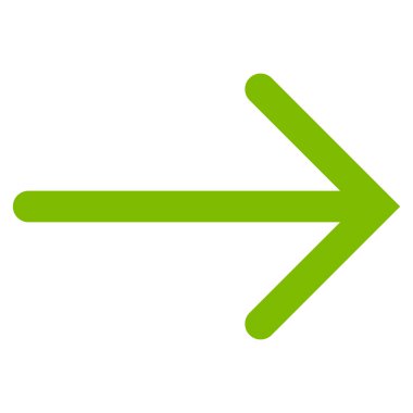 Düz vektör simgesi sağ ok