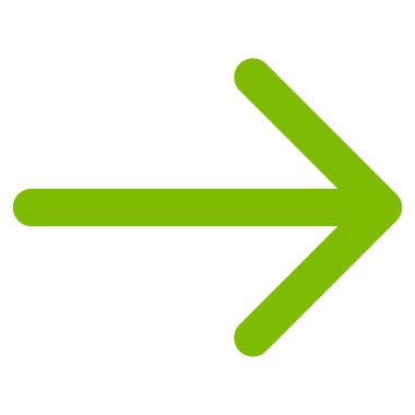 Düz vektör simgesi sağ ok