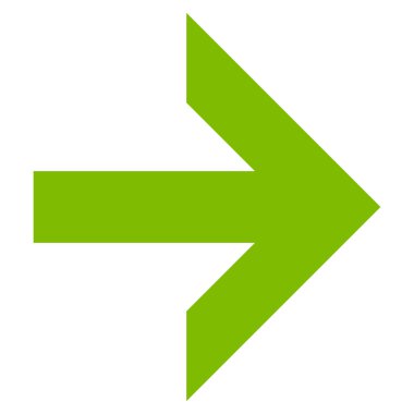 Düz vektör simgesi sağ ok