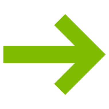 Düz vektör simgesi sağ ok