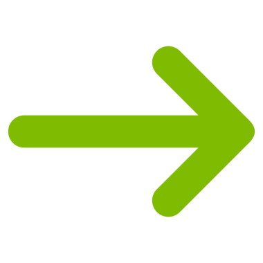 Düz vektör simgesi sağ ok