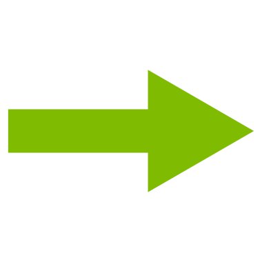 Düz vektör simgesi sağ ok