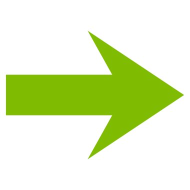 Düz vektör simgesi sağ ok