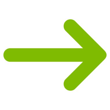 Düz vektör simgesi sağ ok