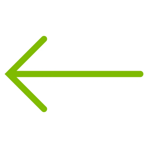 Arrow Left Flat Vector Icon — Stock Vector