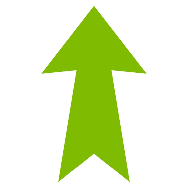 Flecha arriba plano Vector icono — Vector de stock