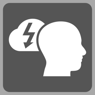 Beyin Fırtınası Düz Vektör Sembolü