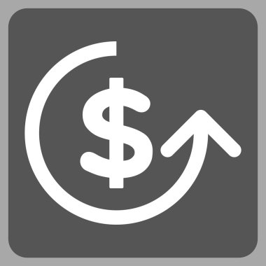 Ters ibraz düz vektör simgesi