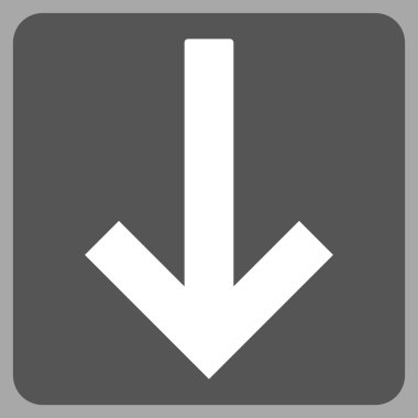 Ok düz vektör simgesi