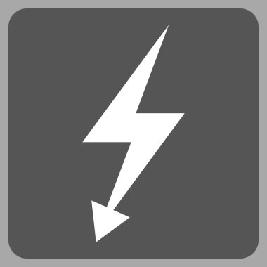 Electric Strike Düz Vektör Sembolü