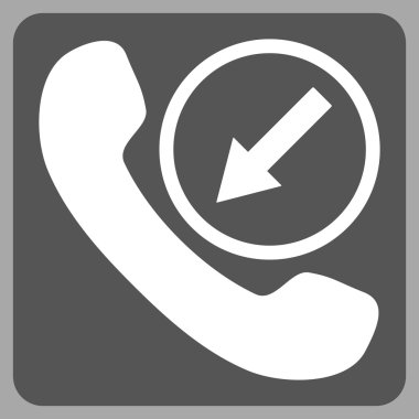 Gelen Çağrı Düz Vektör Sembolü