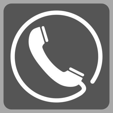 telefon düz vektör simgesi