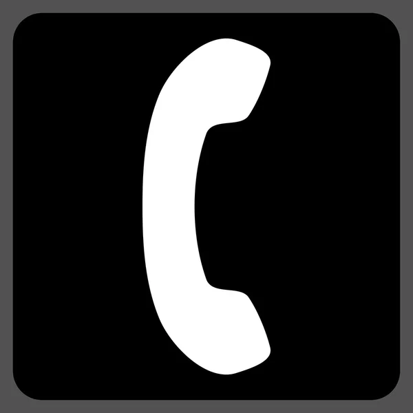 電話受信機フラットベクトル記号 — ストックベクタ