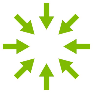 Vektör simge kompakt oklar düz