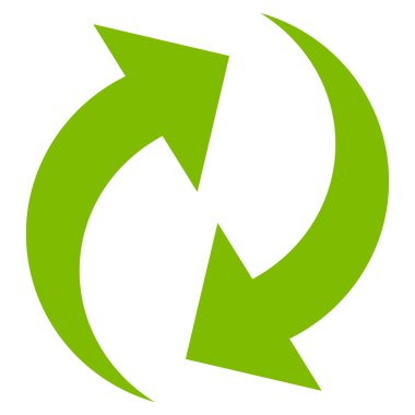 Düz vektör simgesini tazele