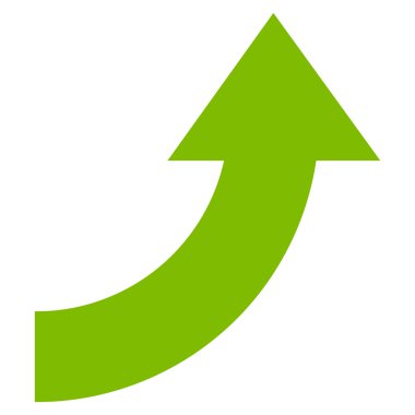 Düz vektör simge Döndür