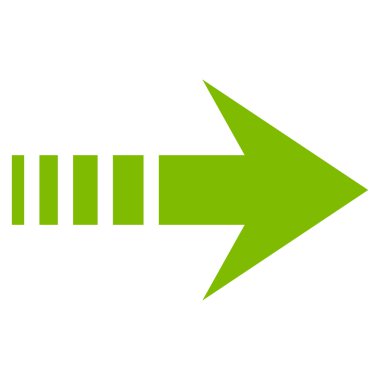 Sağ göndermek düz vektör simgesi