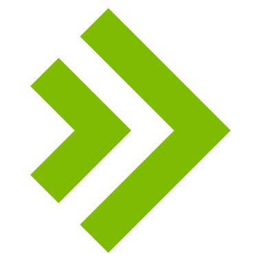 Vardiya doğru düz vektör simgesi