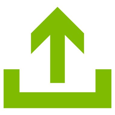 Düz vektör simge yüklemek