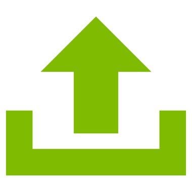 Düz vektör simge yüklemek