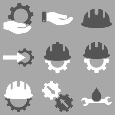 Geliştirme vektör Icon Set