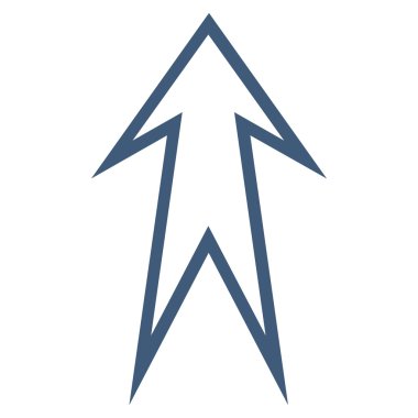 Anahat vektör simge yukarı ok