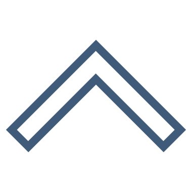 Anahat vektör simge yukarı ok ucu