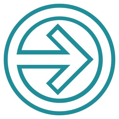 Alma ince çizgi vektör simgesi