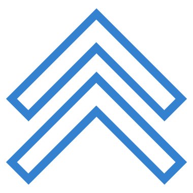 İnce çizgi vektör simge kayması