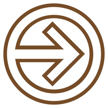 Alma ince çizgi vektör simgesi